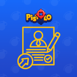 Icona del modulo di registrazione di Pistolo