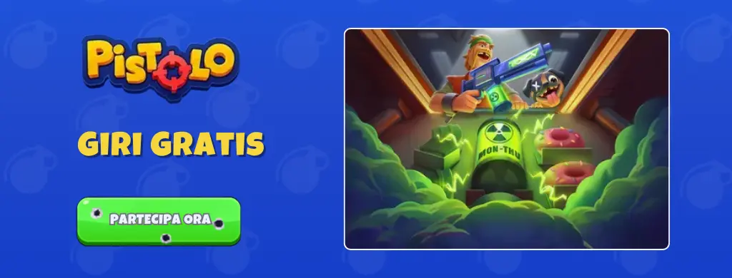 Banner Giri Gratis Pistolo Italia